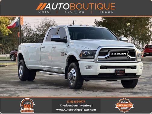 2018 RAM 3500 Limited Crew Cab 4x4 8' Box