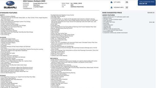 2024 Subaru Outback Base