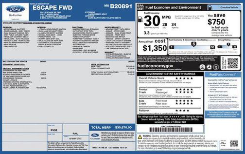 2021 Ford Escape SE