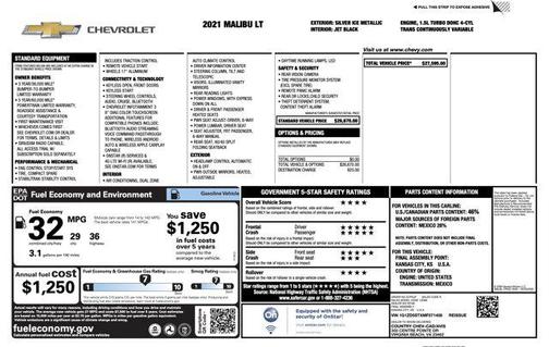2021 Chevrolet Malibu FWD LT