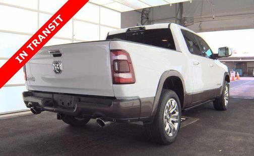 Ivory White Tri-Coat Pearlcoat 2022 RAM 1500 Longhorn