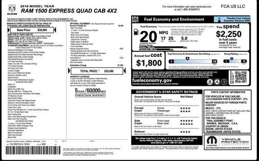 2018 RAM 1500 Express