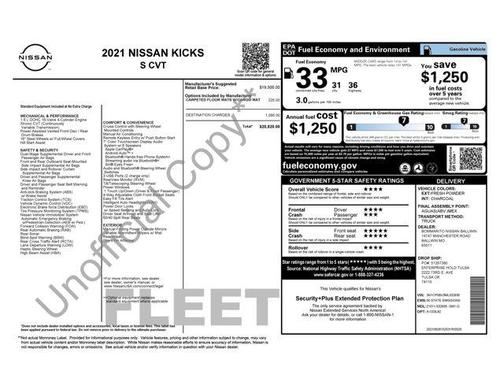 2021 Nissan Kicks S