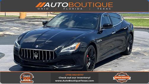 Black 2018 Maserati Quattroporte S