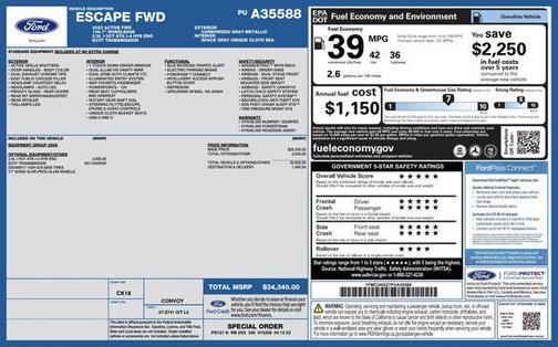 2023 Ford Escape Active