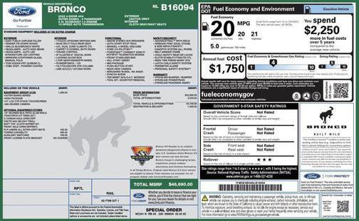 2022 Ford Bronco Outer Banks