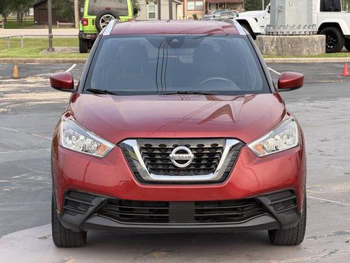 Red 2020 Nissan Kicks SV