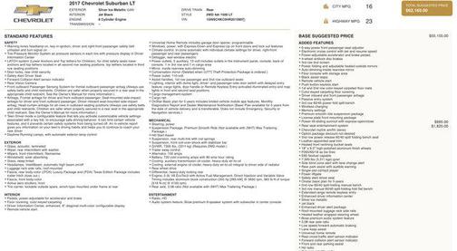 2017 Chevrolet Suburban LT