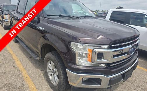 Red 2018 Ford F-150 XLT