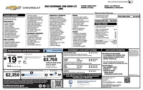 2023 Chevrolet Silverado 1500 LTZ