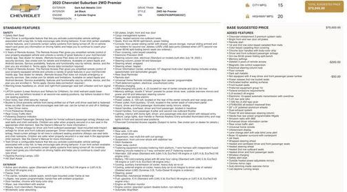 2023 Chevrolet Suburban Premier