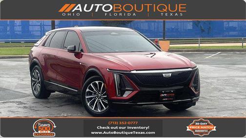 Radiant Red Tintcoat 2024 Cadillac LYRIQ Sport