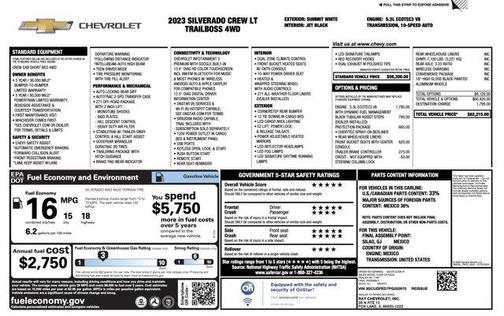 2023 Chevrolet Silverado 1500 LT Trail Boss