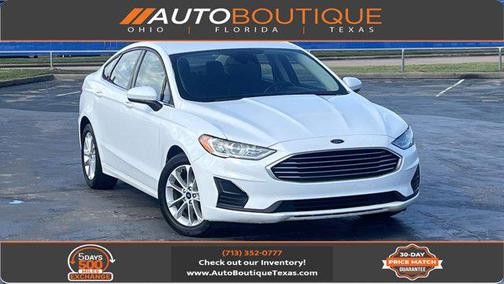 White 2020 Ford Fusion SE