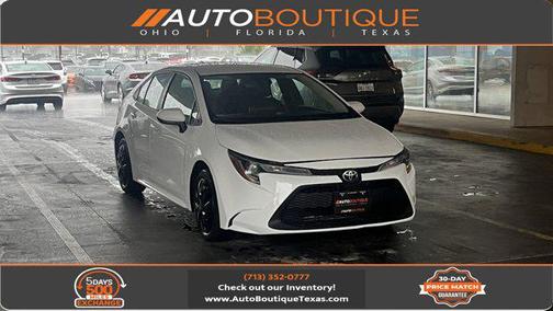 Super White 2021 Toyota Corolla LE