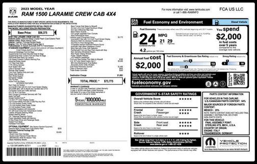 2023 RAM 1500 Laramie