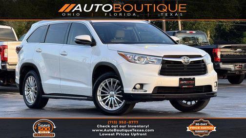 2016 Toyota Highlander Limited Platinum