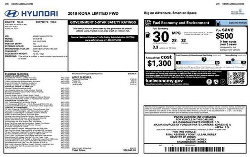 2019 Hyundai KONA Limited