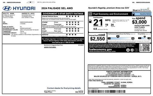 2024 Hyundai PALISADE SEL