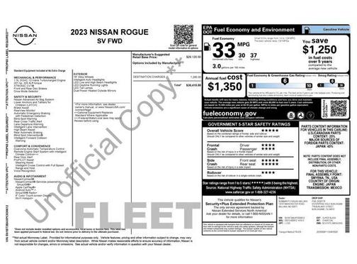 2023 Nissan Rogue SV
