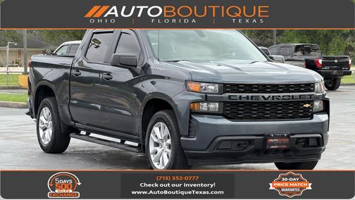Gray 2021 Chevrolet Silverado 1500 Custom