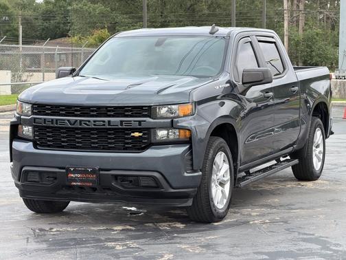 Gray 2021 Chevrolet Silverado 1500 Custom