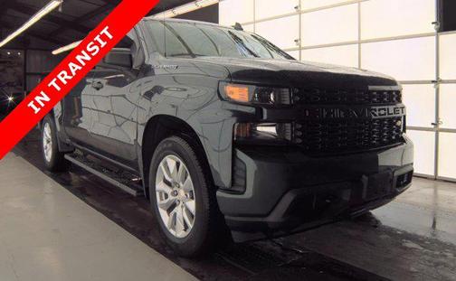 Gray 2021 Chevrolet Silverado 1500 Custom