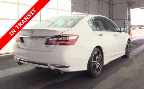 White Orchid Pearl 2016 Honda Accord Sport