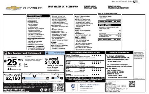2024 Chevrolet Blazer 2LT