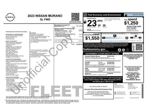 2023 Nissan Murano SL FWD