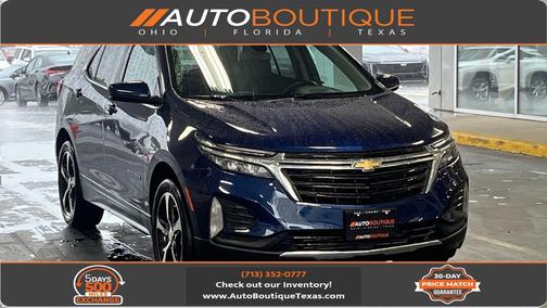 Blue Glow Metallic 2022 Chevrolet Equinox 1LT