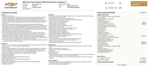 2022 Chevrolet Colorado LT