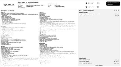 2020 Lexus NX 300 Base