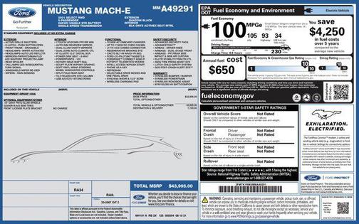 2021 Ford Mustang Mach-E Select