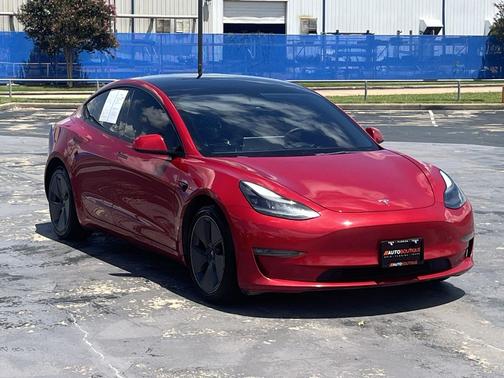 Red Multi-Coat 2022 Tesla Model 3 Long Range