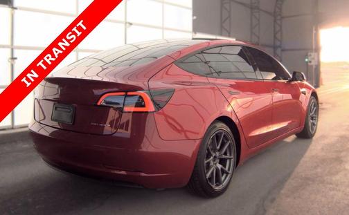 Red Multi-Coat 2022 Tesla Model 3 Long Range