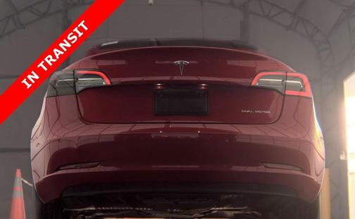 Red Multi-Coat 2022 Tesla Model 3 Long Range