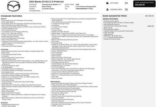 2024 Mazda CX-50 2.5 S Preferred Package
