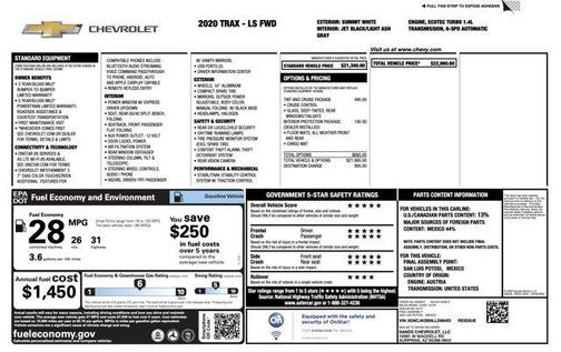 2020 Chevrolet Trax LS