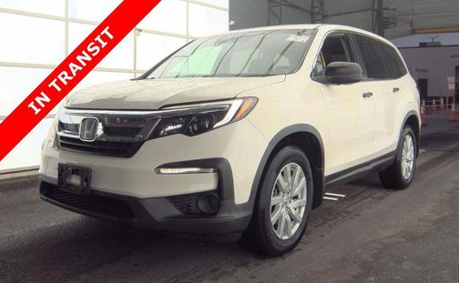 White Diamond Pearl 2019 Honda Pilot LX