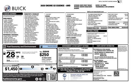 2020 Buick Encore GX Essence
