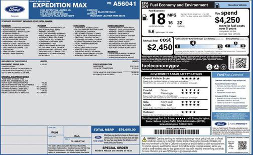 2023 Ford Expedition Max Limited