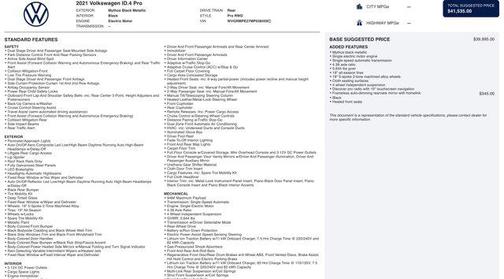 2021 Volkswagen ID.4 Pro