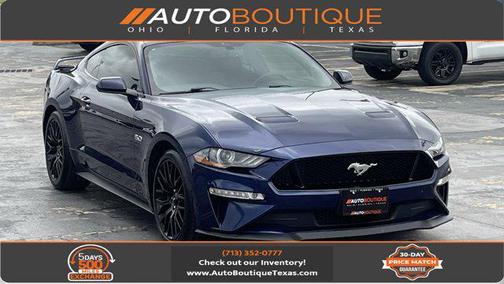 Kona Blue Metallic 2019 Ford Mustang GT