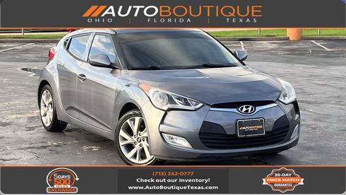 Triathlon Gray Metallic 2017 Hyundai Veloster Base