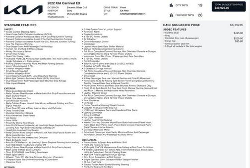 2022 Kia Carnival EX