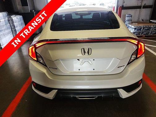 Platinum White Pearl 2020 Honda Civic Sport