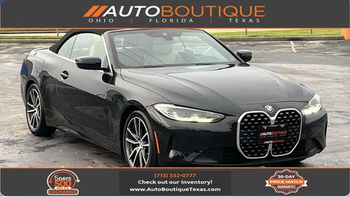 Black 2022 BMW 430 i