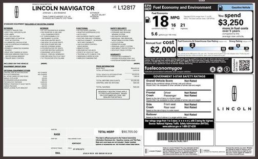 2018 Lincoln Navigator L Reserve