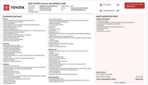 2022 Toyota Tacoma TRD Off Road